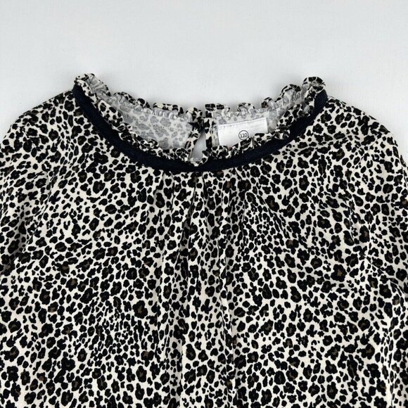 Hanna Andersson Leopard Print Ruffle Dress - Picture 4 of 10